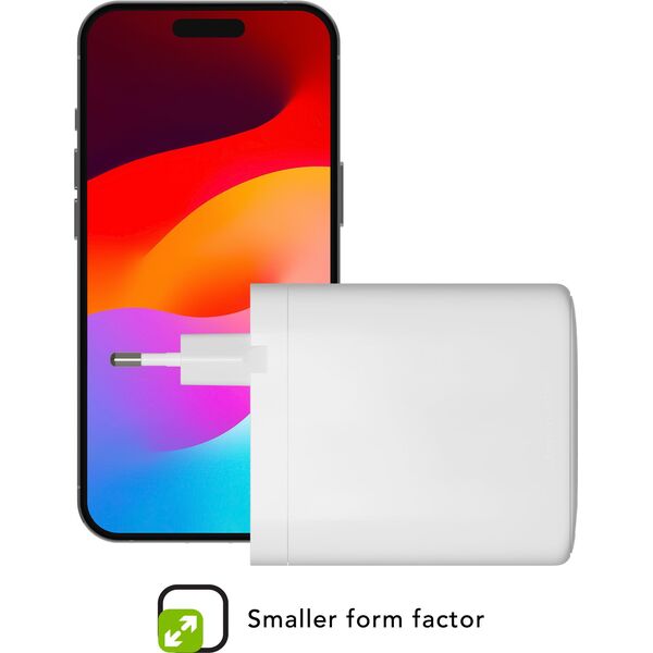 Φορτιστής τοίχου dbramante1928 re-charge - ΕΕ - USB-C 140W+100W+18W-W, Εσωτερικός, AC, Λευκός