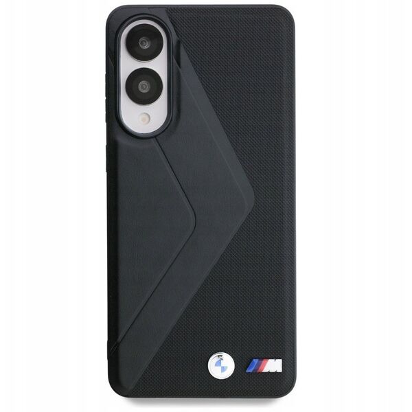 Etui BMW Leather Oversized Stripes       MagSafe do Samsung Galaxy S25 Edge czarny