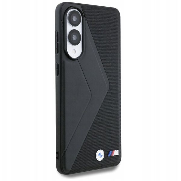 Etui BMW Leather Oversized Stripes       MagSafe do Samsung Galaxy S25 Edge czarny