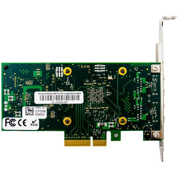 Network Card PCIe x4 X550-T2