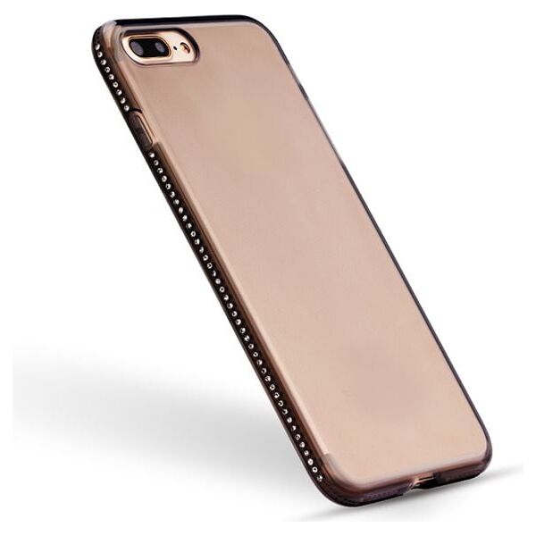 Beeyo Nakładka Diamond Frame Apple iPhone 6 Plus szara (GSM024189)
