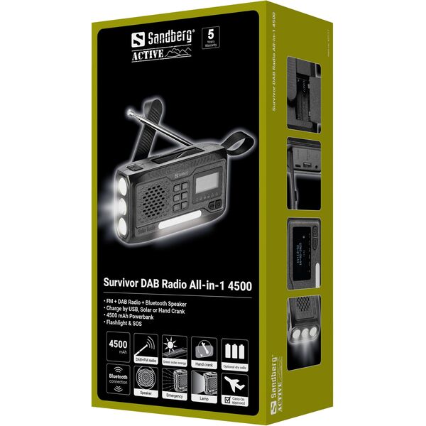 Survivor DAB Radio All-in-1