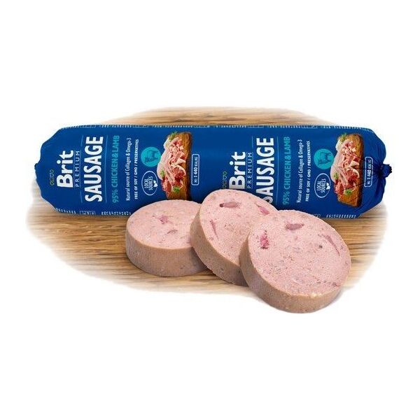 Brit Premium Sausage Chicken & Lamb 800g