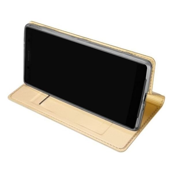 Dux Ducis Etui Dux Ducis skin leather HUAWEI Y5 2018 złote