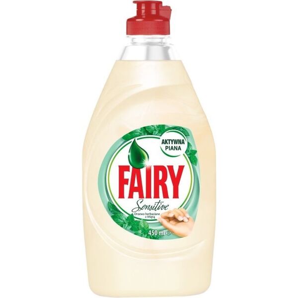 Fairy Płyn do mycia naczyń Tea Tree and Mint 0,45L (11989768)