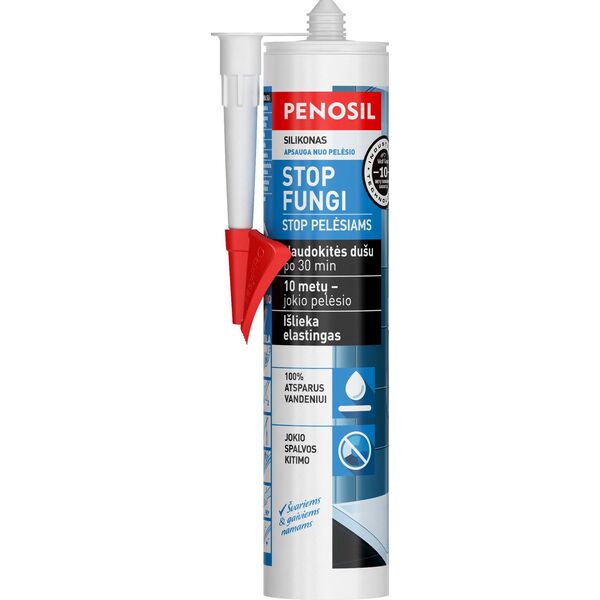 Penosil PENOSIL Stop Fungi antipelėsinis silikoninis hermetikas 310 ml