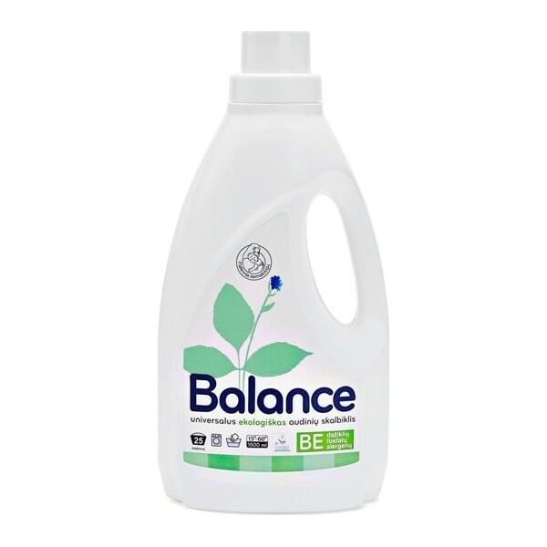 Płyn do płukania Balance BALANCE ekologiškas universalus skystas skalbiklis, 1,5 L