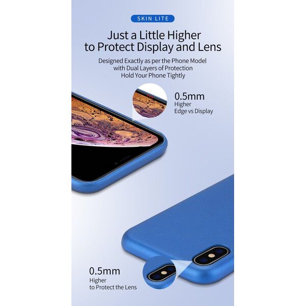 Dux Ducis Etui Dux Ducis Skin Lite IPHONE XS MAX różowe uniwersalny