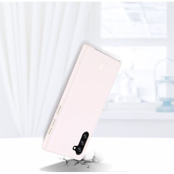 Dux Ducis Dux Ducis Skin Lite Case Etui Pokrowiec Ze Skóry Ekologicznej Samsung Note 10 Różowy