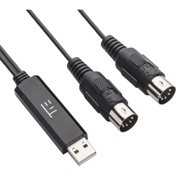 Kabel Tie TIE Studio MIDI 1i1o Interfejs USB