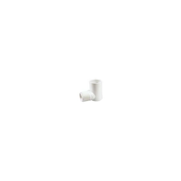 Nibco Kolano 90° PCV-U KW/GZ 1/2" - 410-005