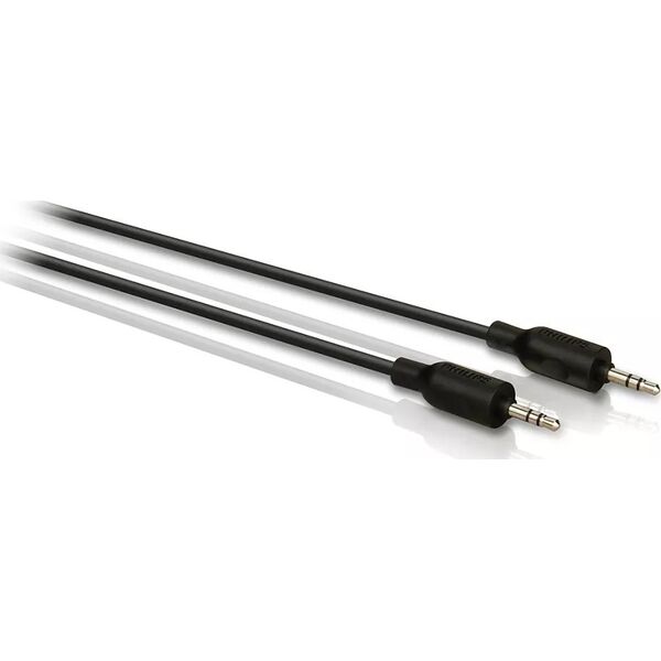 Kabel Philips Jack 3.5mm - Jack 3.5mm 3m czarny (SWA2533W/10)