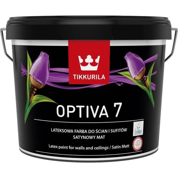 Tikkurila PAINT OPTIVA SATIN MATT 7 BA 0.9L