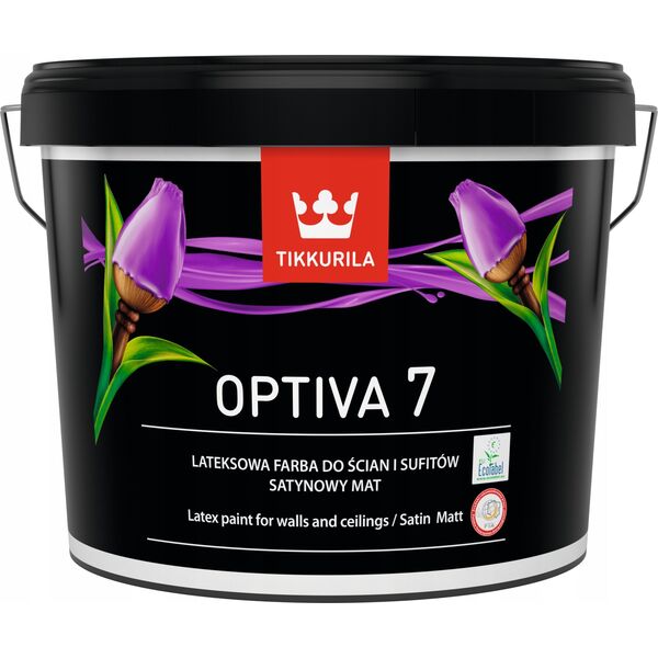 Tikkurila PAINTS OPTIVA SATIN MATT 7 BA 9L