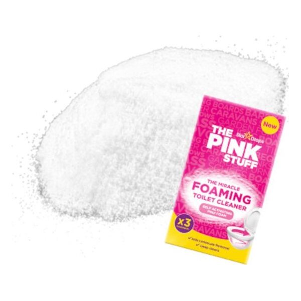 The Pink Stuff Saszetki do czyszczenia THE PINK STUFF Miracle Foaming Toilet WC 3x 100g