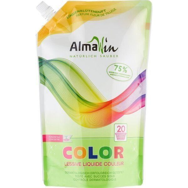 AlmaWin Płyn do prania tkanin kolorowych KWIAT LIPY Koncentrat 1,5 l