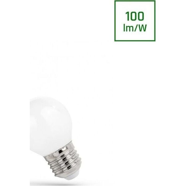 Spectrum LED LED KULKA E-27 230V 4W COG WW MILKY SPECTRUM unihimp