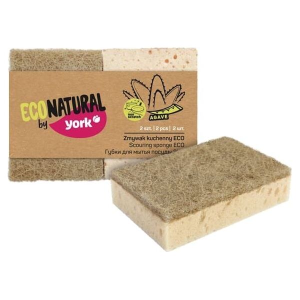 York Zmywak kuchenny gąbka ECO NATURAL 2 szt YORK