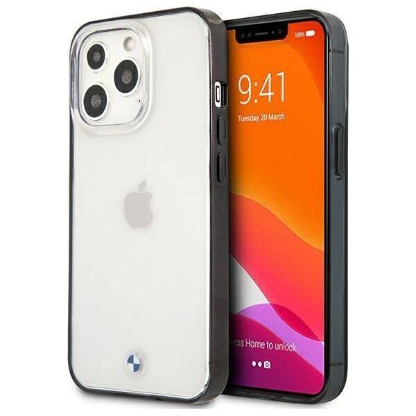 BMW Etui BMW BMHCP13XPCUMRBK Apple iPhone 13 Pro Max transparent hardcase Signature Collection