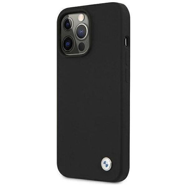BMW Etui BMW BMHCP13LSILBK Apple iPhone 13 Pro czarny/black hardcase Silicone Signature