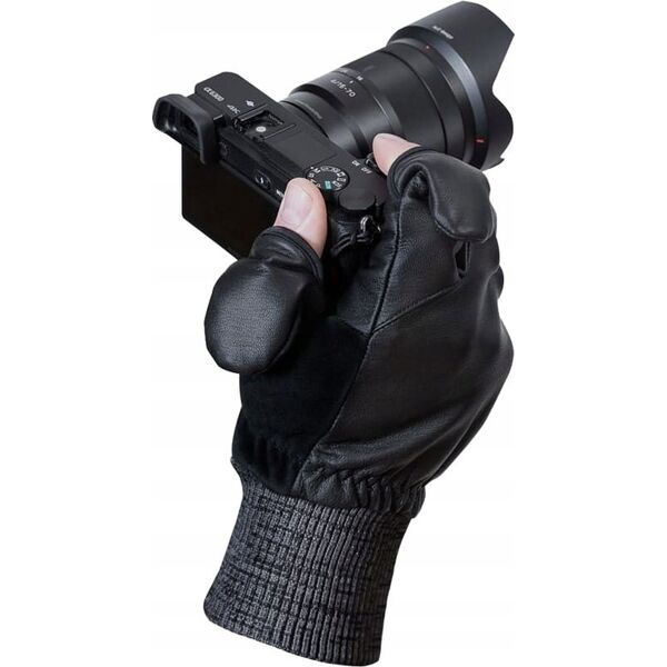 Vallerret Hatchet Leather Photography Glove Black S