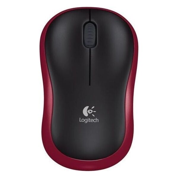 Mysz Logitech M185 Czerwona (910-002240)