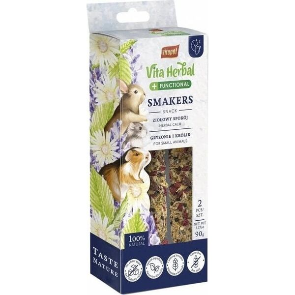 Vitapol Vita Herbal Functional Smakers Kolby dla Gryzoni Spokój