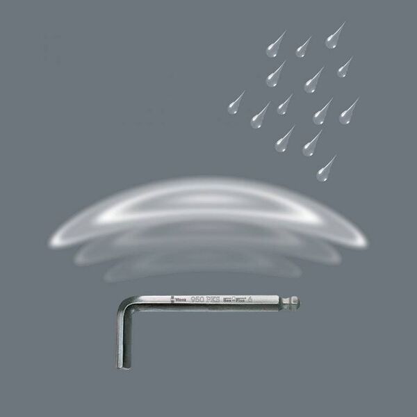 Wera KLUCZ IMBUS. 5.0 KROTKIE Z KULKA 950 PKS   WERA