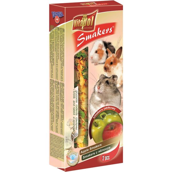 Vitapol SMAKERS KOLBY DLA GRYZONI - JABŁKOWE 2szt