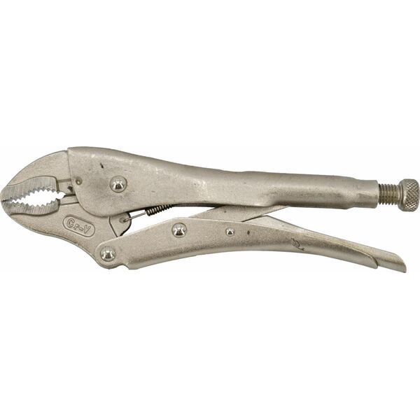 AWTools Szczypce zaciskowe morsea 125mm szczęki wygięte AW31200