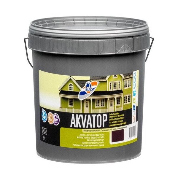 Rilak PAINT AKVATOP DARK BROWN 9L
