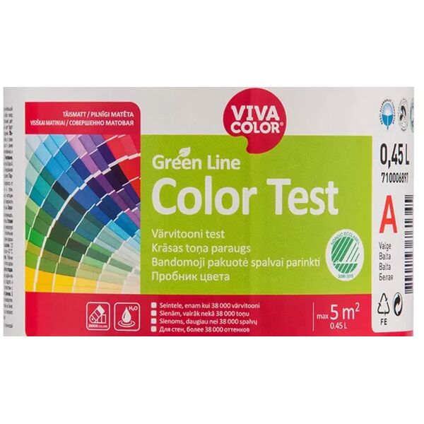 VivaColor PAINT GREEN LINE WALL 4 A 0,45L