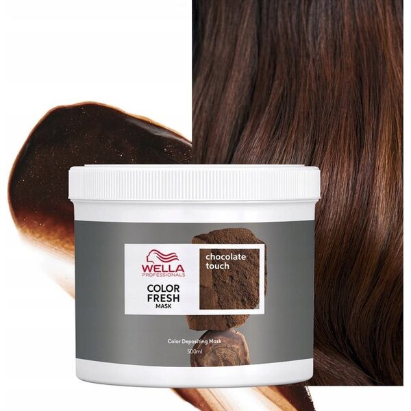 Kaukė plaukams suteikianti atspalvį Wella Color Fresh Mask Chocolate Touch 500 ml