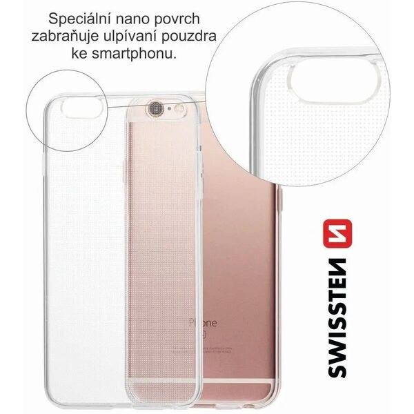 Swissten Swissten Clear Jelly Back skirtas Apple iPhone 5 / 5S / SE, Skaidrus