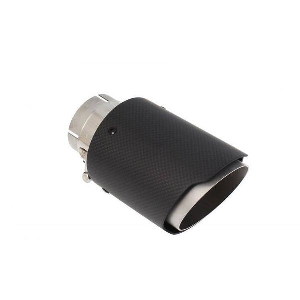 Końcówka tłumika 78mm wejście 63mm Carbon Mat