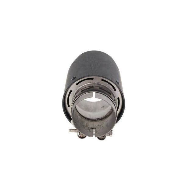 Końcówka tłumika 78mm wejście 63mm Carbon Mat