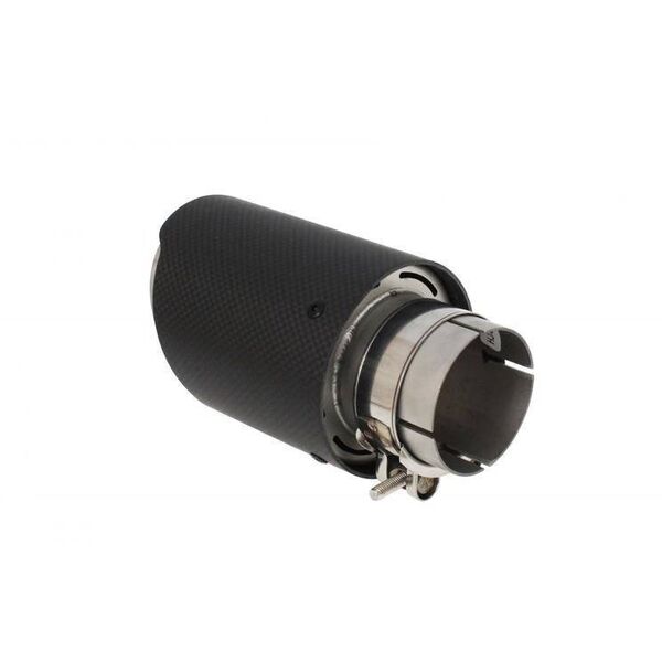 Końcówka tłumika 78mm wejście 63mm Carbon Mat