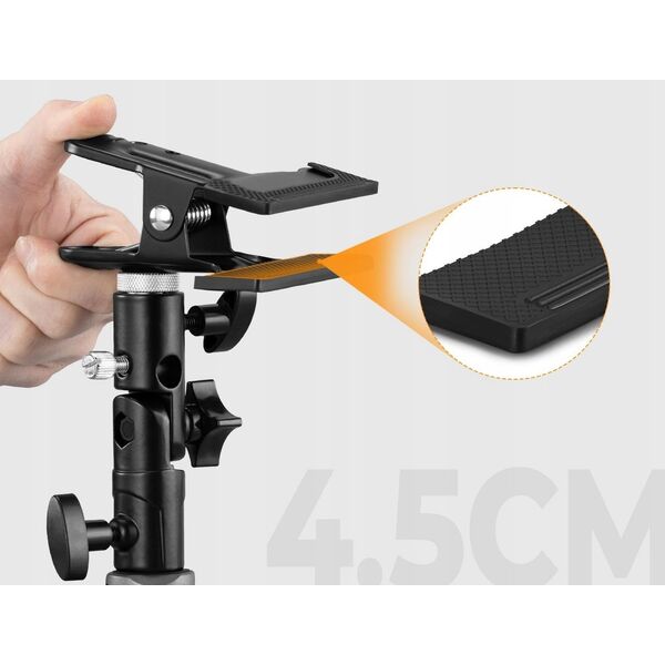 Uchwyt Klips Do Blendy Fotograficznej Parasolki 5/8" 3/8" 1/4" K&f Concept / Kf18.0014