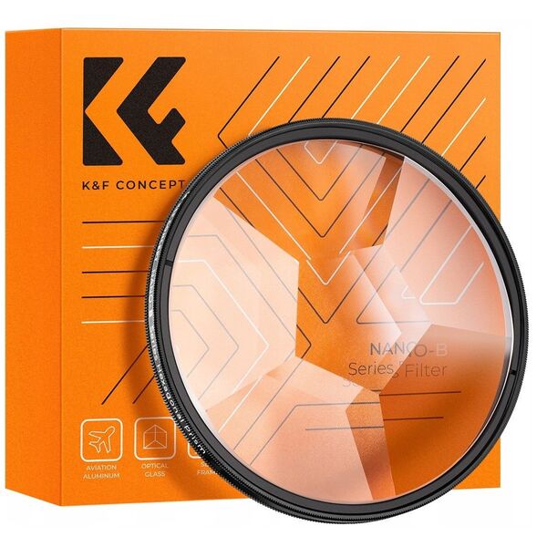 Filtr Kalejdoskop Kaleidoscope 6x Na 58mm 58 K&f / Sześciokątny Hexagonal / Kf01.2804v1