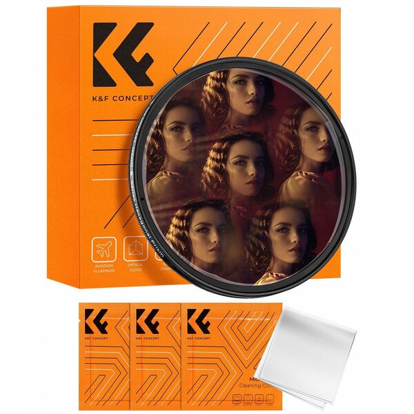 Filtr Kalejdoskop Kaleidoscope 6x Na 58mm 58 K&f / Sześciokątny Hexagonal / Kf01.2804v1