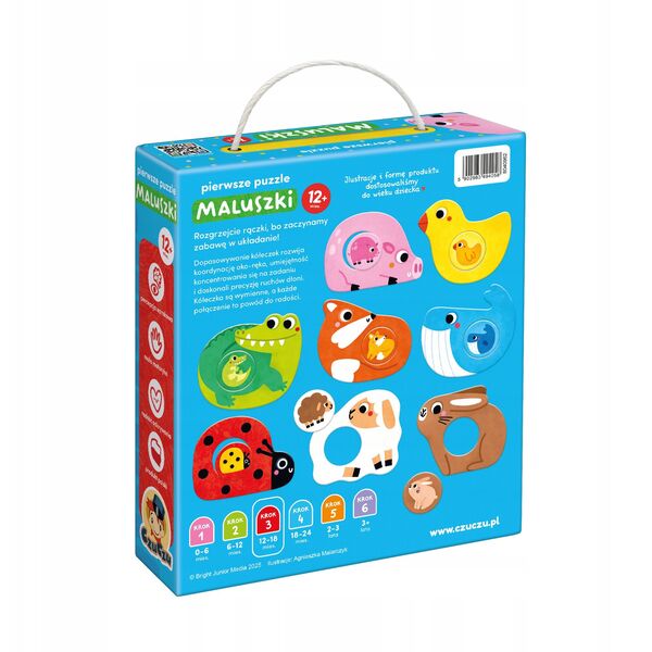 Układanka pierwsze puzzle - maluszki