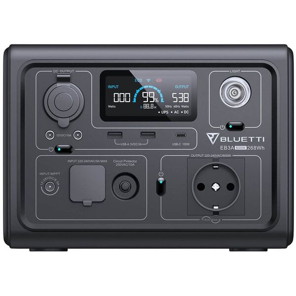 Bluetti POWER STATION 600W/EB3A BLUETTI