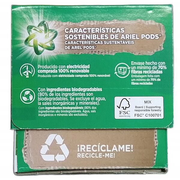 Ariel All in One Pods Kapsułki do prania, 20 sztuk
