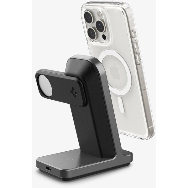 Spigen OneTap Pro 3 3-σε-1 Ασύρματη Βάση Φόρτισης