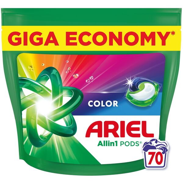 ARIEL COLOR LAUNDRY CAPSULES 70PCS