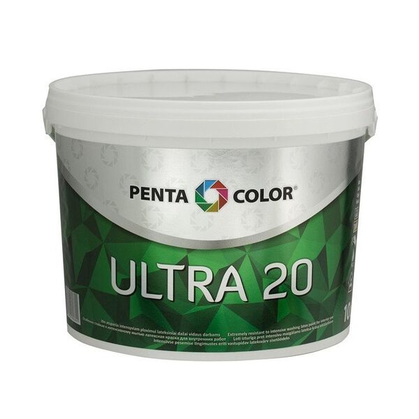 Pentacolor EMULSION PAINT ULTRA 20 WHITE 10L