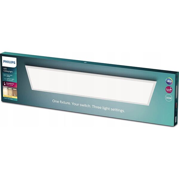 Lampa sufitowa Signify Philips Touch Deckenleuchte rechteckig 36W 2700K weiß