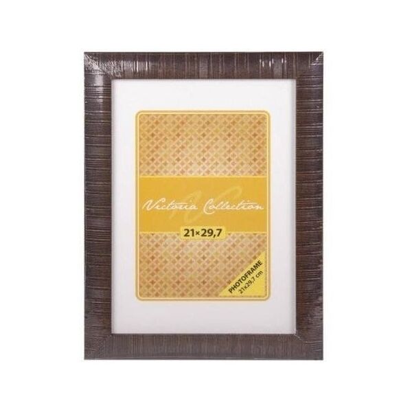 Κορνίζα Victoria Collection Κορνίζα φωτογραφιών Velvet 21x29,7, ανοιχτό καφέ