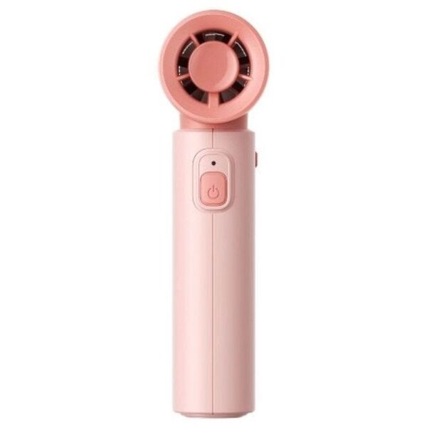 Mini wentylator Jisulife Handheld Fan Life9 3600mAh przenośny wiatraczek USB - różowy