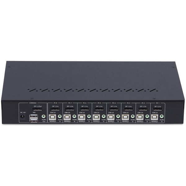 8-PORT DISPLAYPORT KVM SWITCH DISPLAYPORT 1.2 KVM 4K 60HZ